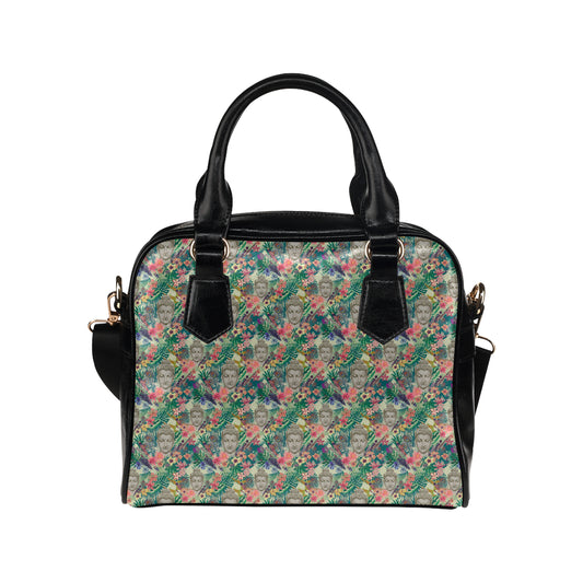 Buddha Pattern Print Design 08 Shoulder Handbag