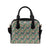 Buddha Pattern Print Design 08 Shoulder Handbag