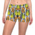 Papaya Pattern Print Design PP01 Yoga Shorts