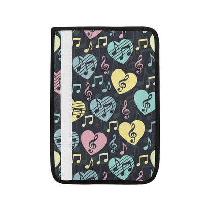 Music note Pattern Print Design A03 Car Seat Belt Cover