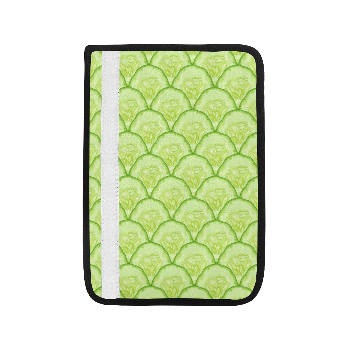 Cucumber Pattern Print Design CC04 Car Seat Belt Cover