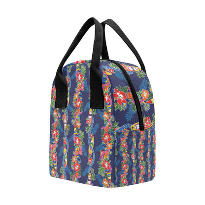 Hawaiian Themed Pattern Print Design H04 Insulated Lunch Bag