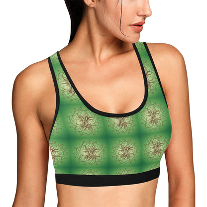 Celtic Pattern Print Design 05 Sports Bra