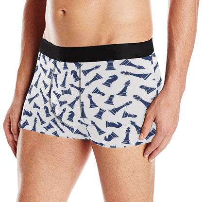 Chess Pattern Print Design 03 Men's Boxer Briefs