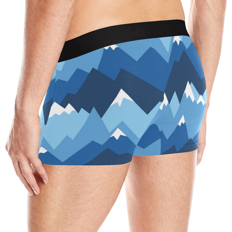 Mountain Pattern Print Design 04 Men's Boxer Briefs