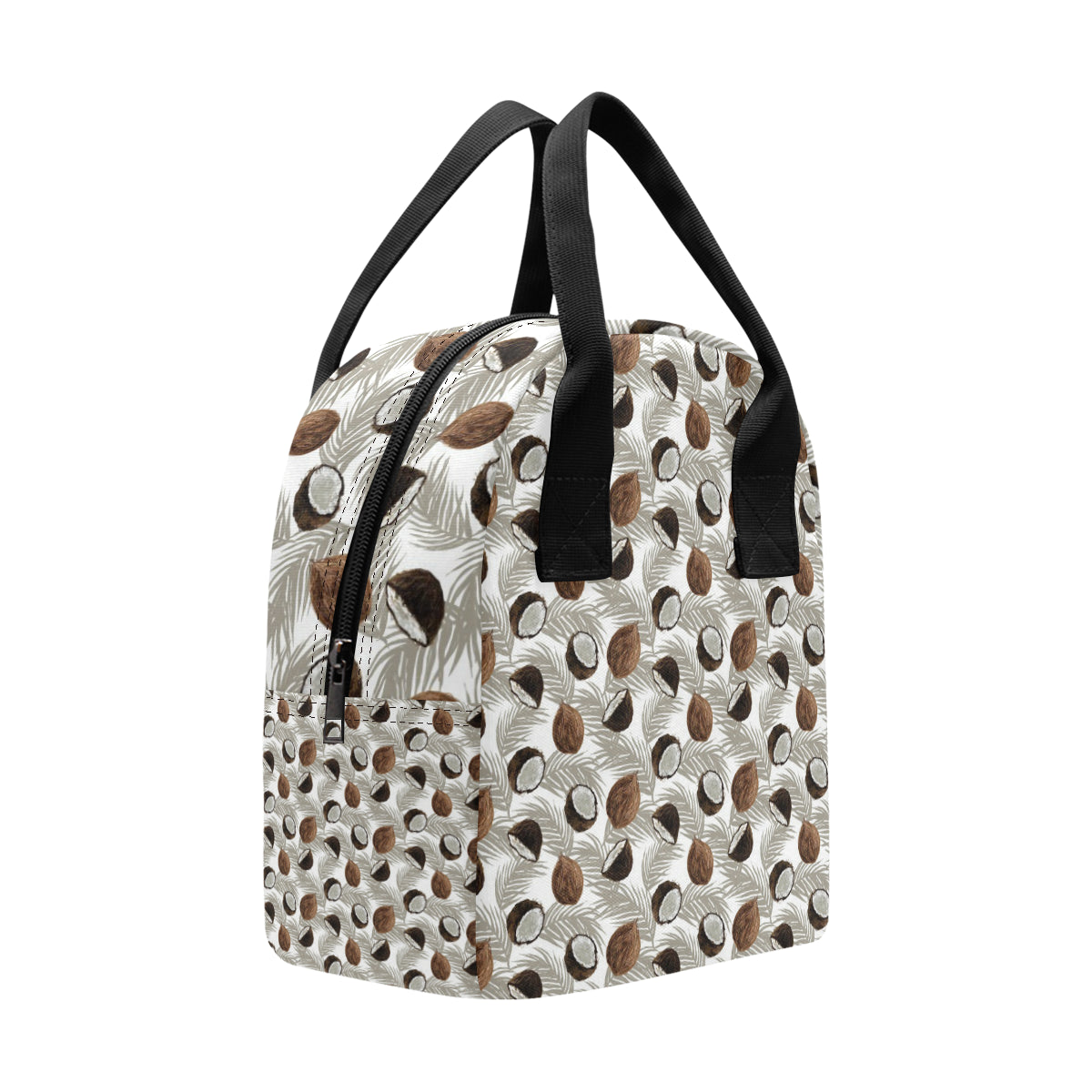 Coconut Pattern Print Design CN03 Insulated Lunch Bag