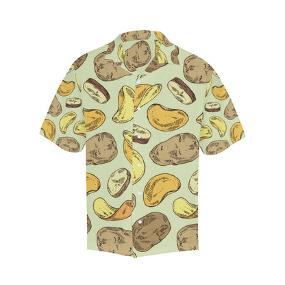 Potato Pattern Print Design A03 Men's Hawaiian Shirt