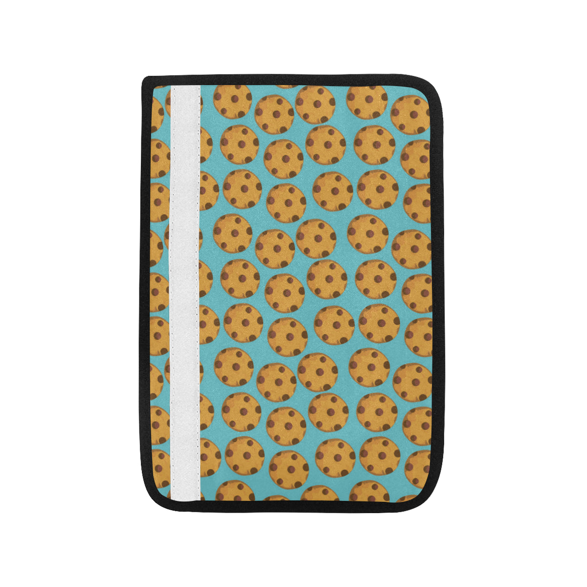 Cookie Pattern Print Design 01 Car Seat Belt Cover