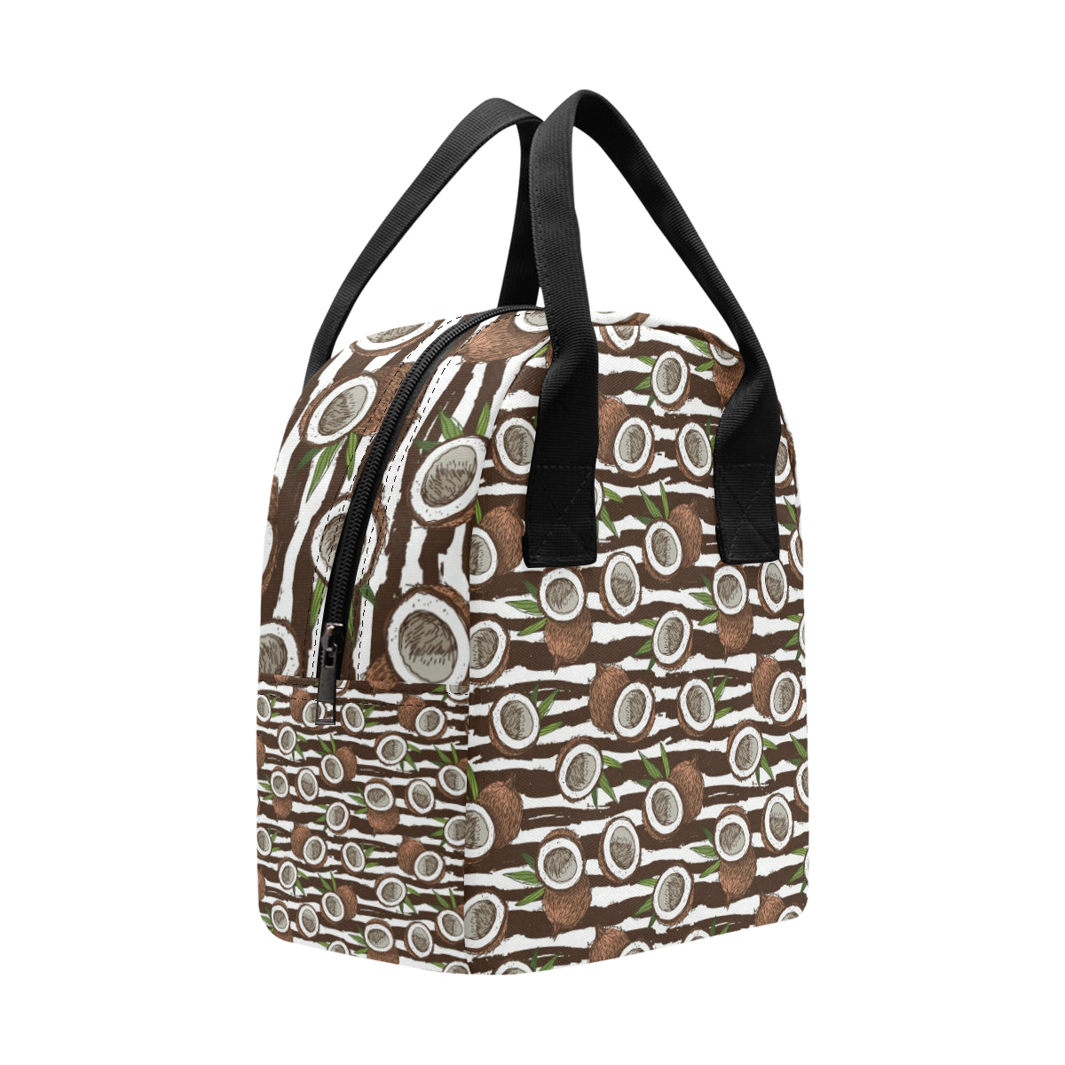 Coconut Pattern Print Design CN04 Insulated Lunch Bag