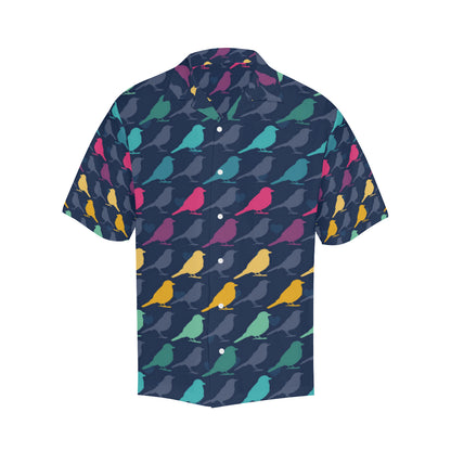 Birds Pattern Print Design 01 Men's Hawaiian Shirt