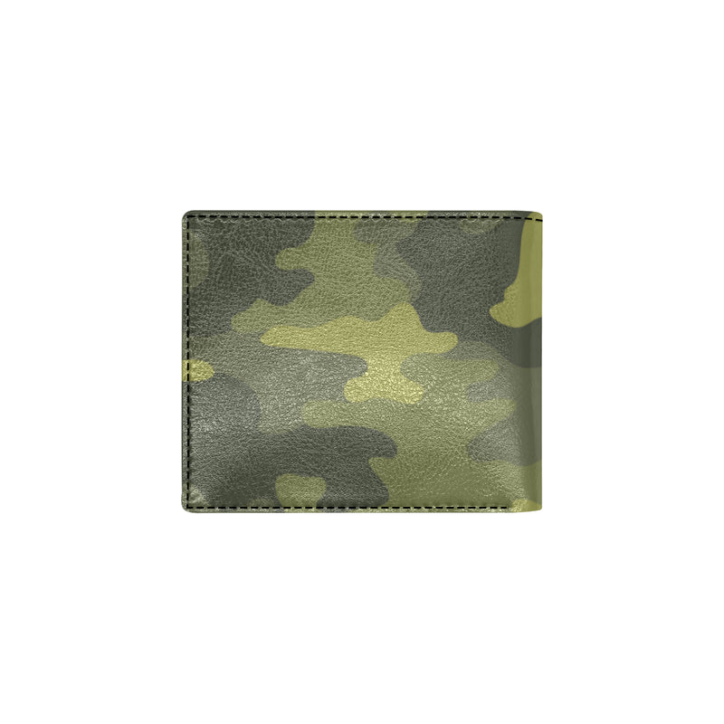 Military Camouflage Pattern Print Design 02 Men's ID Card Wallet