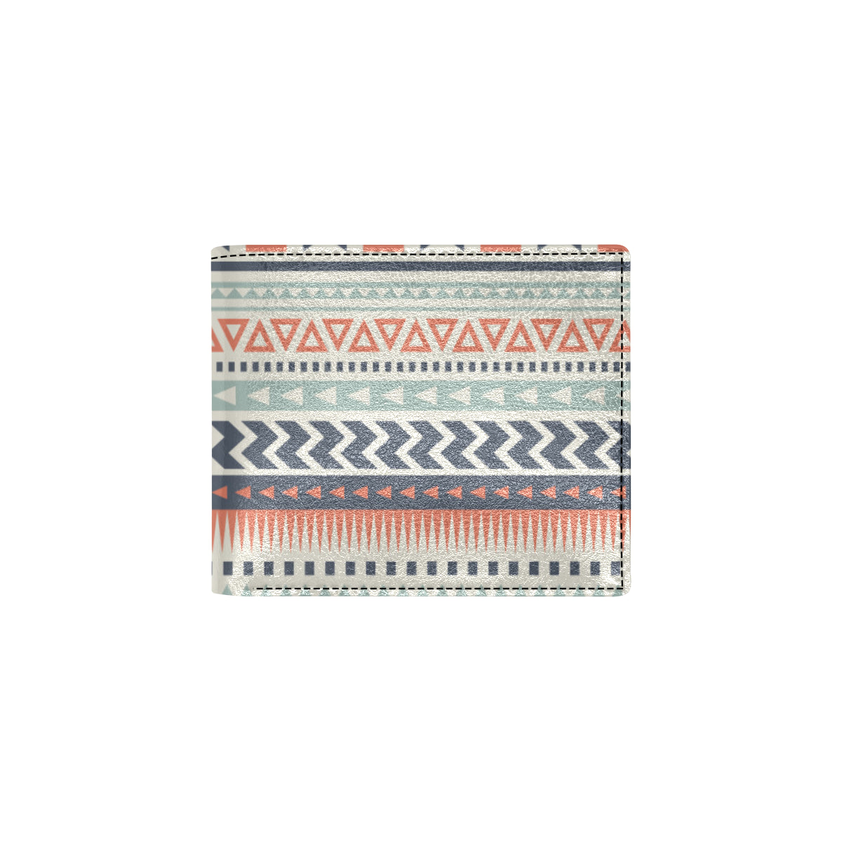 Tribal Aztec vintage pattern Men's ID Card Wallet