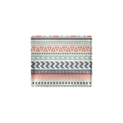 Tribal Aztec vintage pattern Men's ID Card Wallet