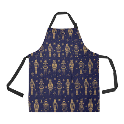 Nutcracker Pattern Print Design A05 Apron with Pocket