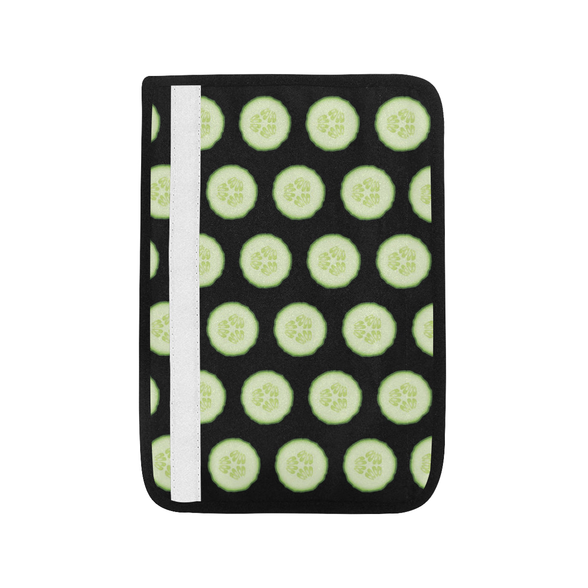 Cucumber Pattern Print Design CC02 Car Seat Belt Cover