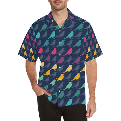 Birds Pattern Print Design 01 Men's Hawaiian Shirt