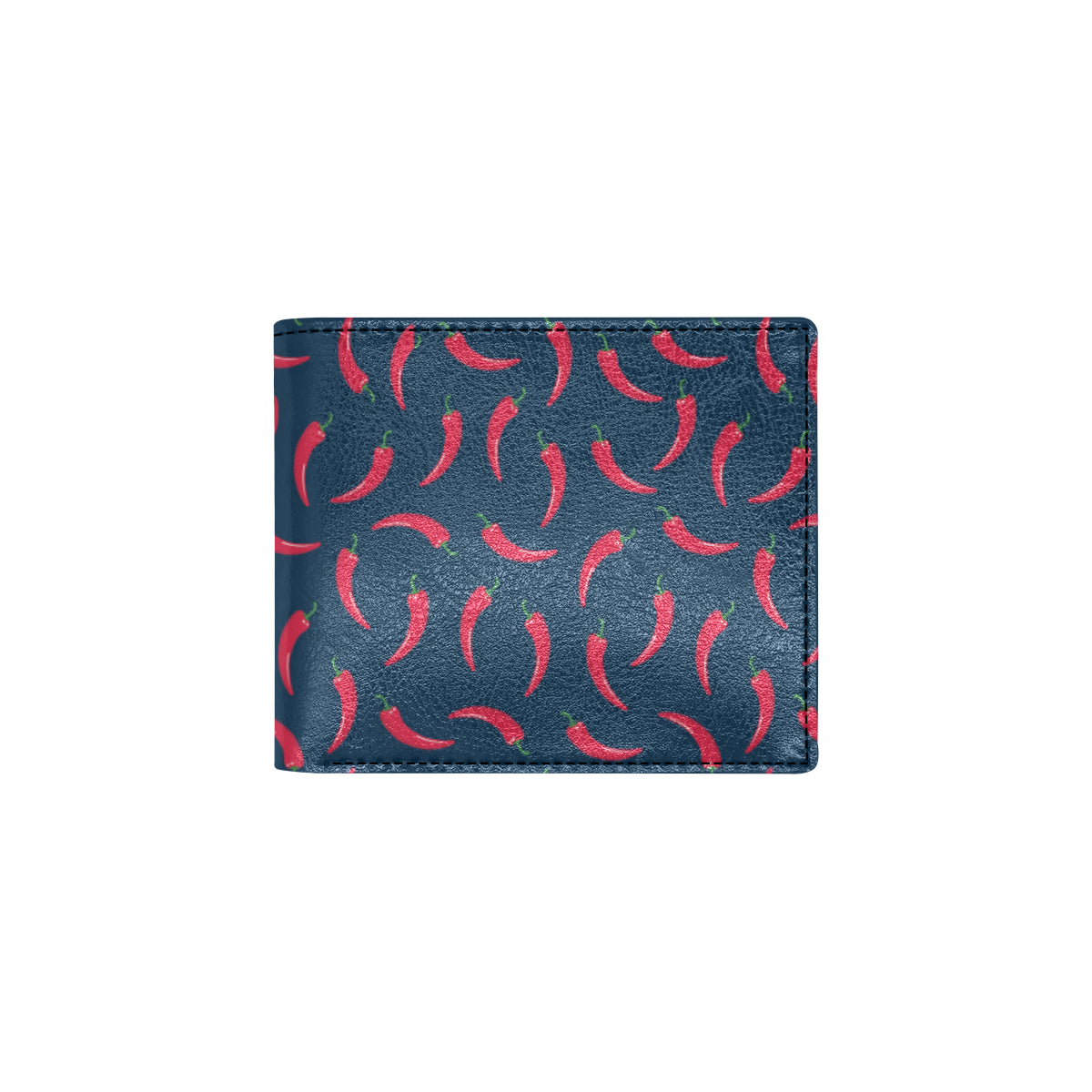 Chilli Pepper Pattern Print Design 03 Men's ID Card Wallet