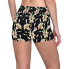 Lily Pattern Print Design LY05 Yoga Shorts