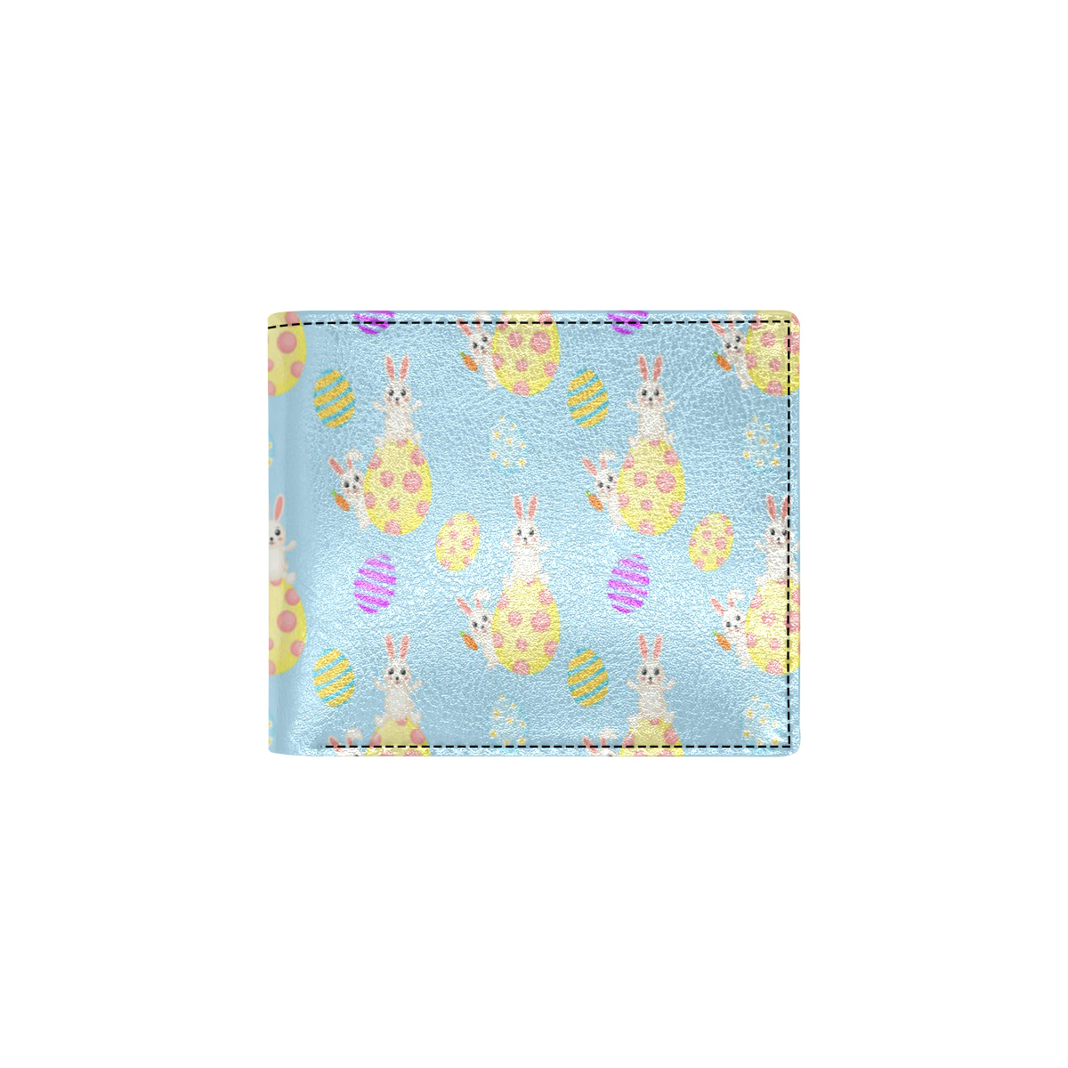 Easter Eggs Pattern Print Design RB015 Men's ID Card Wallet