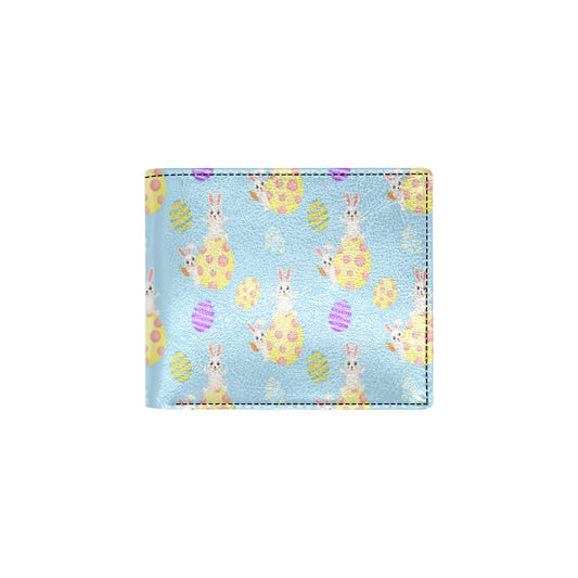 Easter Eggs Pattern Print Design RB015 Men's ID Card Wallet