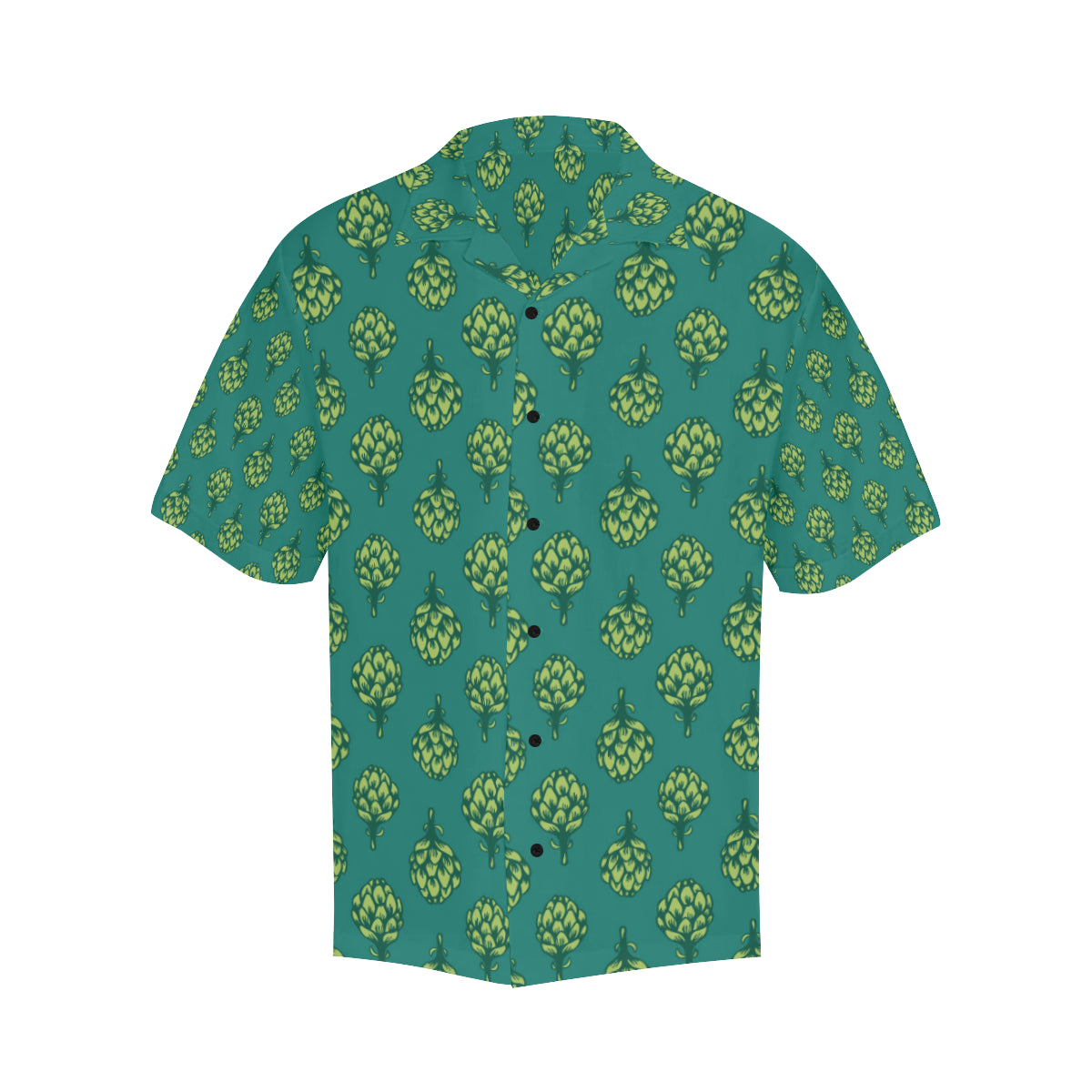 Artichoke Pattern Print Design 04 Men's Hawaiian Shirt
