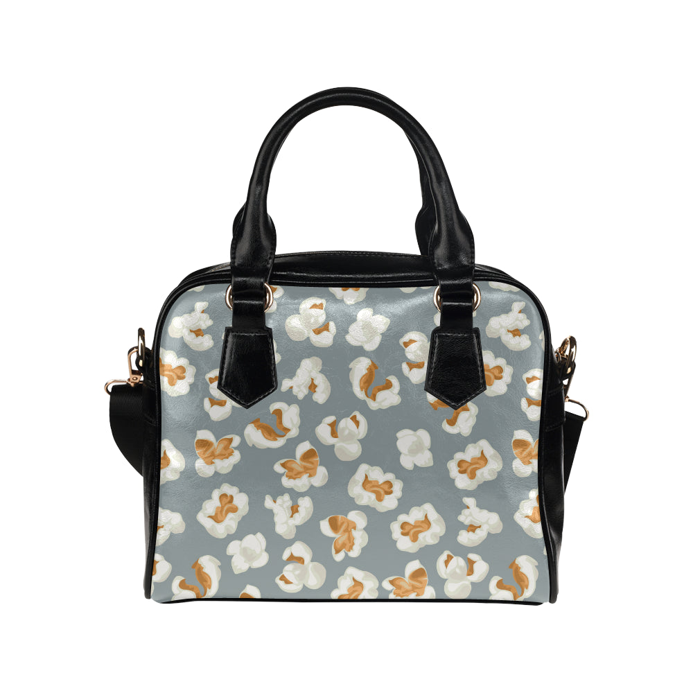 Popcorn Pattern Print Design A05 Shoulder Handbag