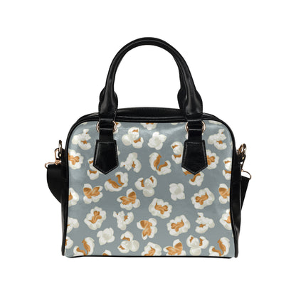 Popcorn Pattern Print Design A05 Shoulder Handbag