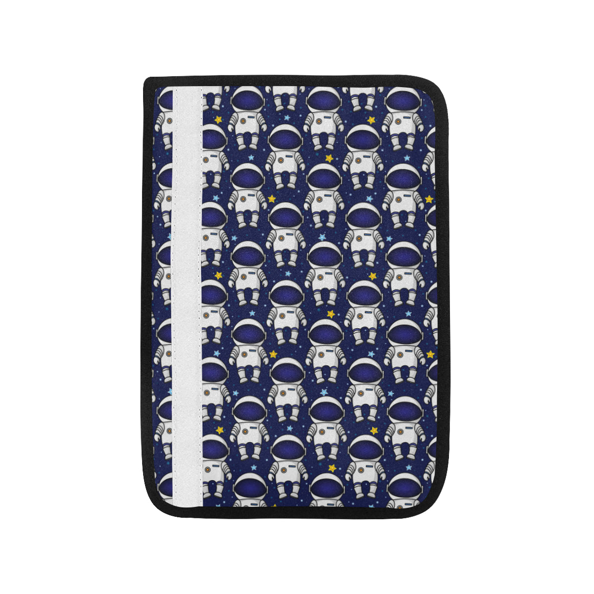 Astronaut Pattern Print Design 01 Car Seat Belt Cover