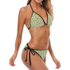 Daisy Pattern Print Design DS06 Bikini