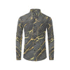 Marble Pattern Print Design 02 Men's Long Sleeve Shirt