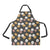Daisy Pattern Print Design DS04 Apron with Pocket