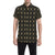 Gold Tribal Turtle Polynesian Design Men's Short Sleeve Button Up Shirt