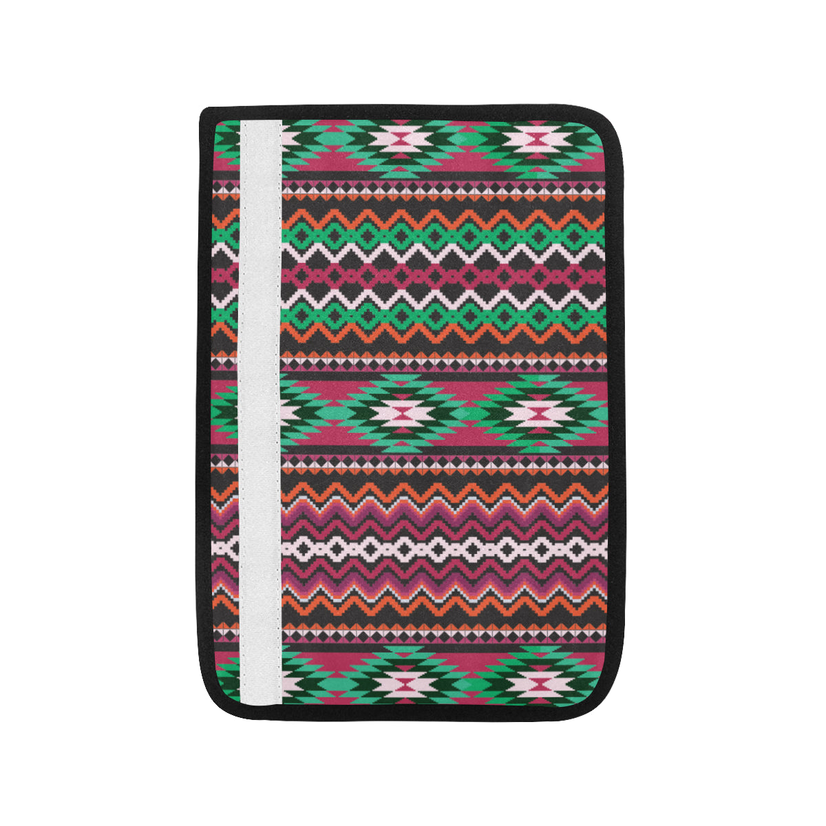 Mexican Pattern Print Design 01 Car Seat Belt Cover