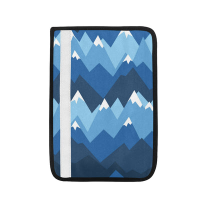 Mountain Pattern Print Design 04 Car Seat Belt Cover