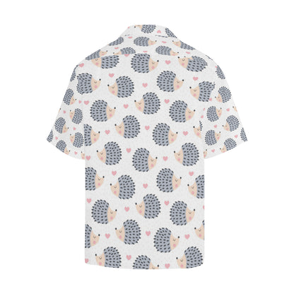 Hedgehog Baby Pattern Print Design 03 Men's Hawaiian Shirt