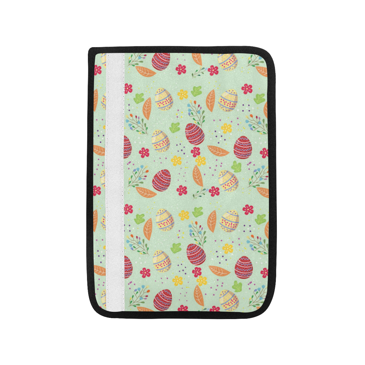 Easter Eggs Pattern Print Design RB07 Car Seat Belt Cover