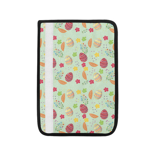 Easter Eggs Pattern Print Design RB07 Car Seat Belt Cover