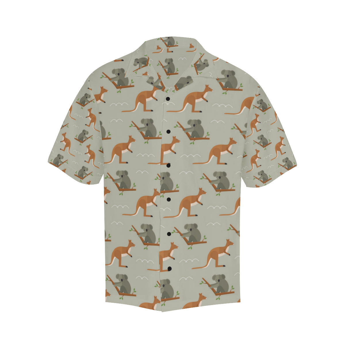 Koala Pattern Print Design 03 Men's Hawaiian Shirt