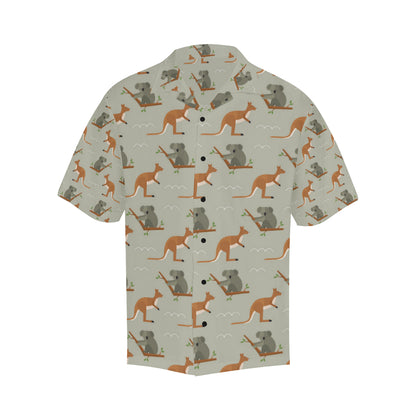 Koala Pattern Print Design 03 Men's Hawaiian Shirt