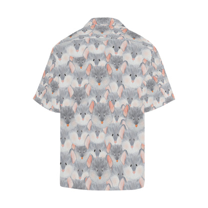 Rat Baby Pattern Print Design 02 Men's Hawaiian Shirt