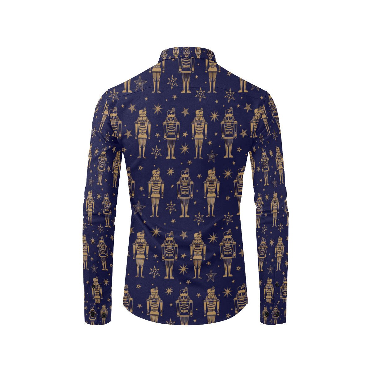 Nutcracker Pattern Print Design A05 Men's Long Sleeve Shirt