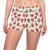 Strawberry Pattern Print Design SB07 Yoga Shorts