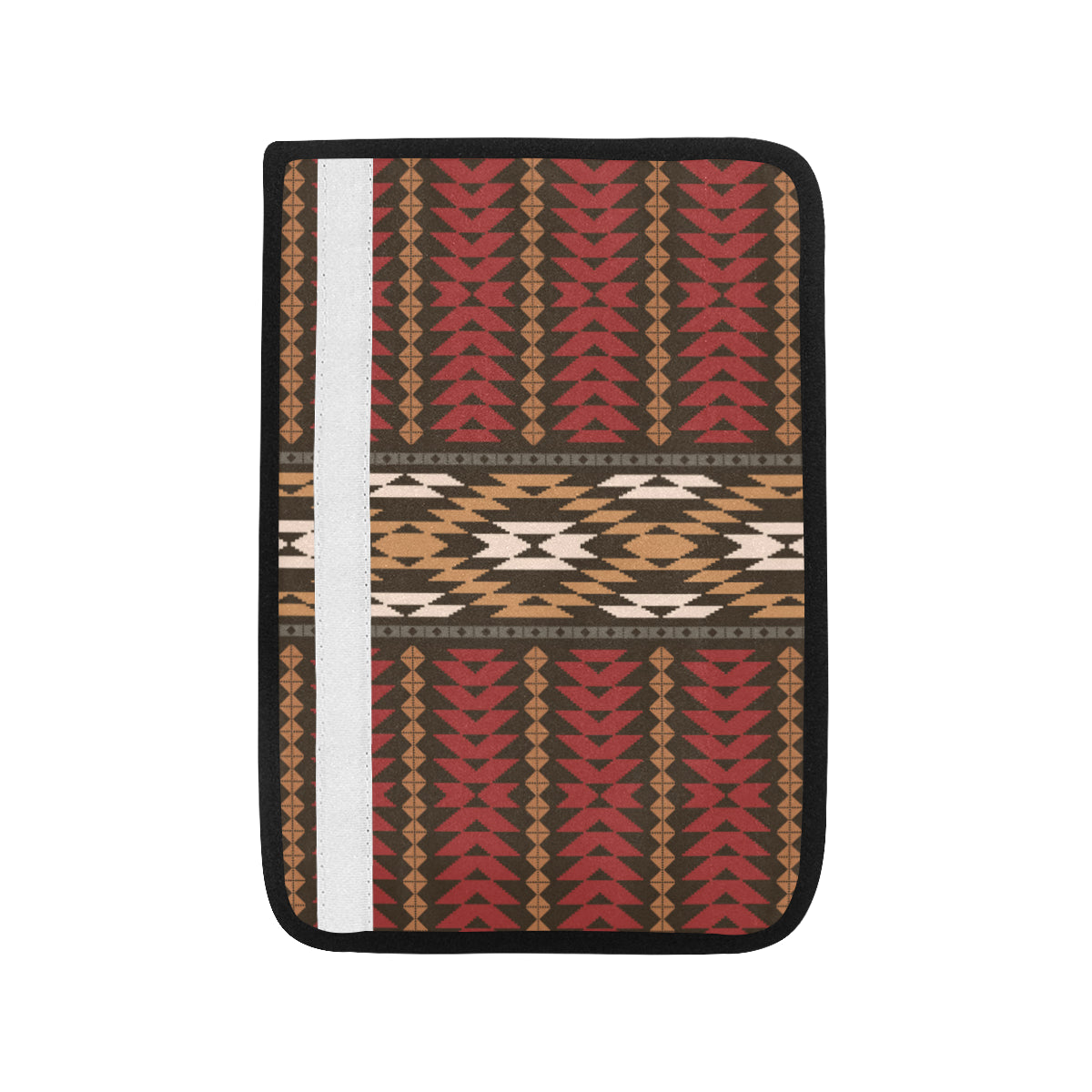 Native Pattern Print Design A02 Car Seat Belt Cover