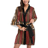 Native Pattern Print Design A02 Women's Short Kimono