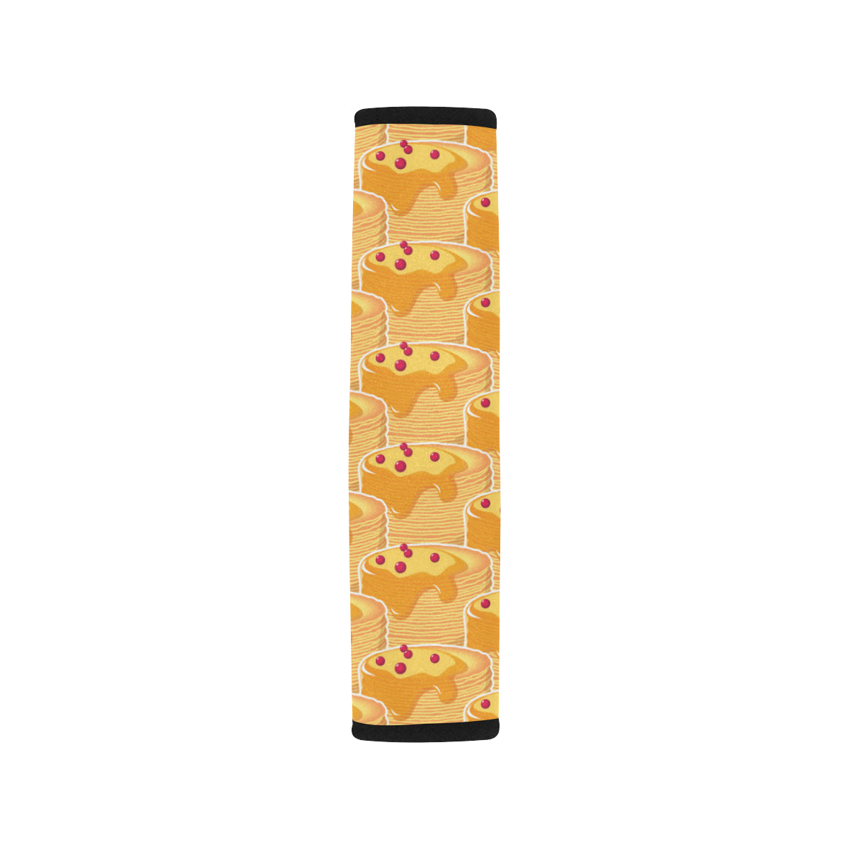 Pancake Pattern Print Design A04 Car Seat Belt Cover