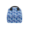 Hibiscus Pattern Print Design HB04 Insulated Lunch Bag