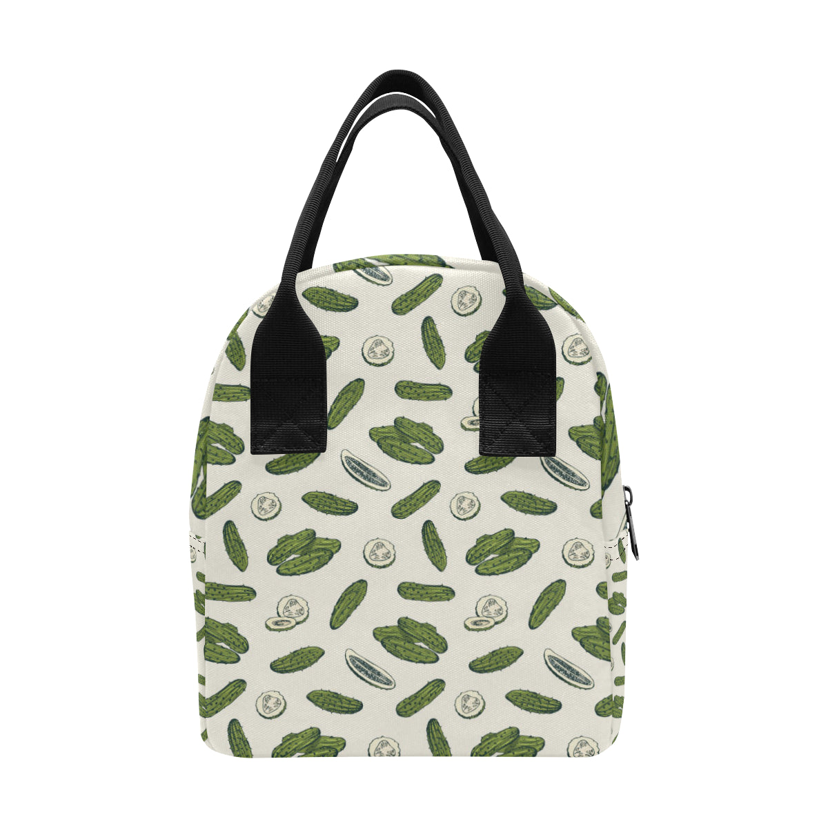 Cucumber Pattern Print Design CC05 Insulated Lunch Bag