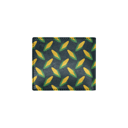 Corn Pattern Print Design 02 Men's ID Card Wallet