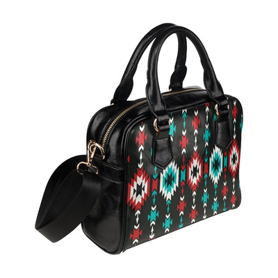 Native Pattern Print Design A08 Shoulder Handbag