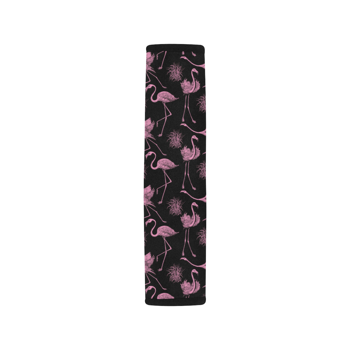 Flamingo Pink Print Pattern Car Seat Belt Cover